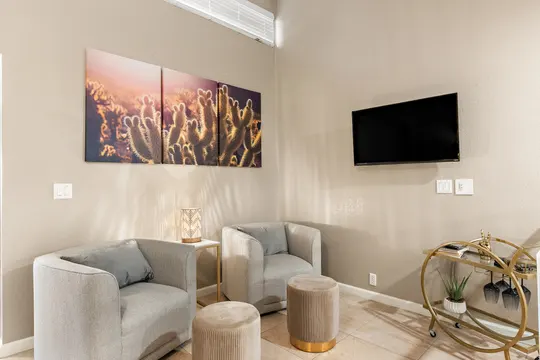 Old Town Lofts, Unit 1 — living and dining space