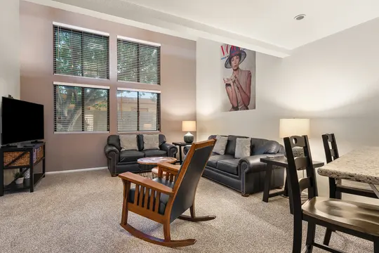 Old Town Lofts, Unit 3 — living and dining space