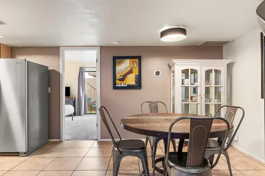 Old Town Lofts, Unit 3 — living and dining space