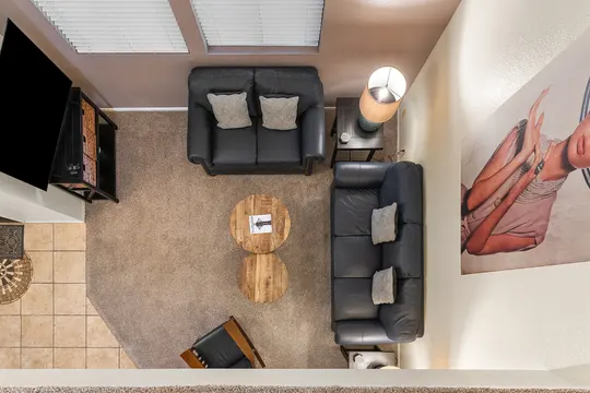 Old Town Lofts, Unit 3 — living and dining space
