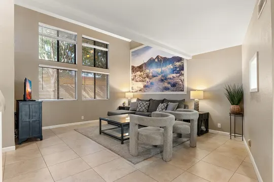 Old Town Lofts, Unit 1 — living and dining space