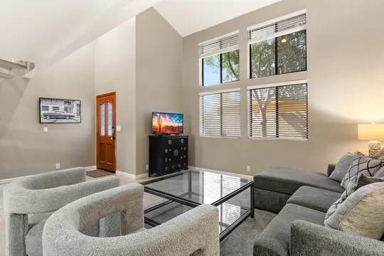 Old Town Lofts, Unit 1 — living and dining space