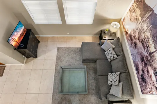 Old Town Lofts, Unit 1 — living and dining space